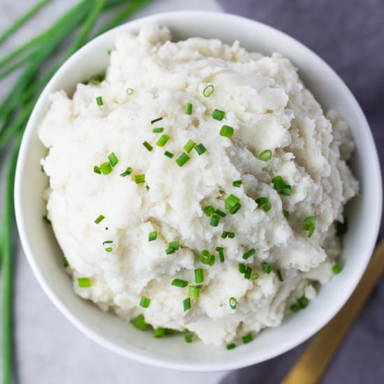 Vegan Mashed Potatoes (Instant Pot)
