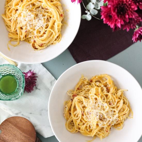 Butternut Carbonara