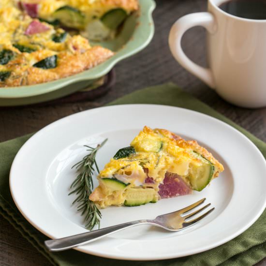 Crustless Quiche