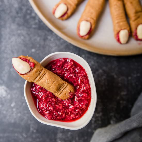 Healthy Halloween Monster Fingers