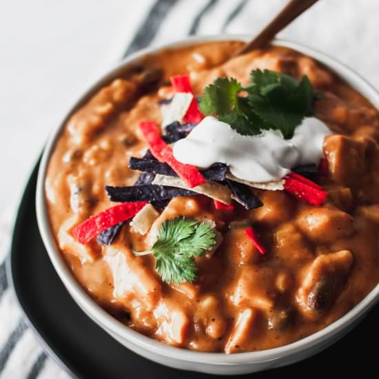 Chicken Enchilada Soup