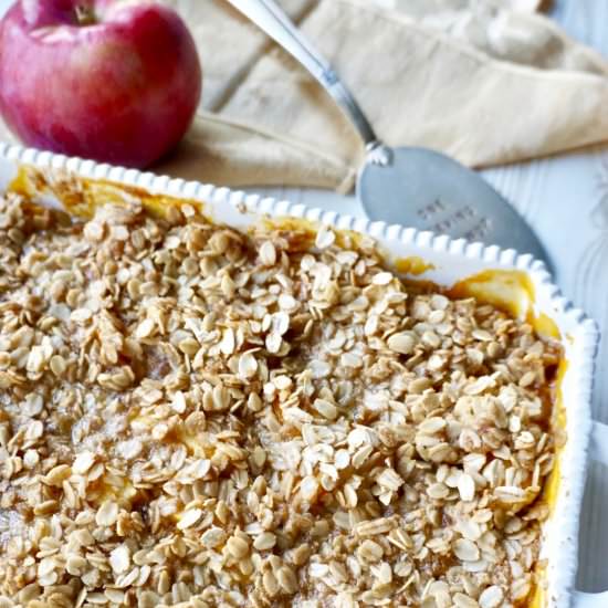 Pumpkin Apple Crisp