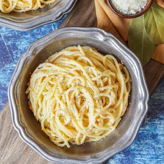 Smoked Salmon Carbonara