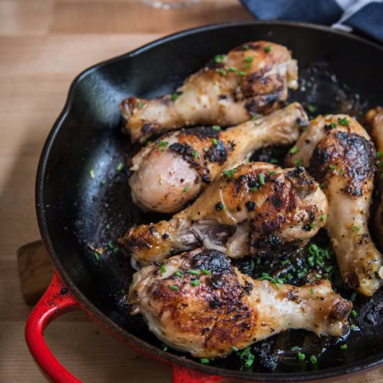 Oven Orange Pepper Beer Chicken