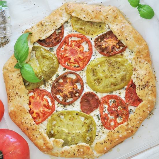Tomato and Ricotta Galette