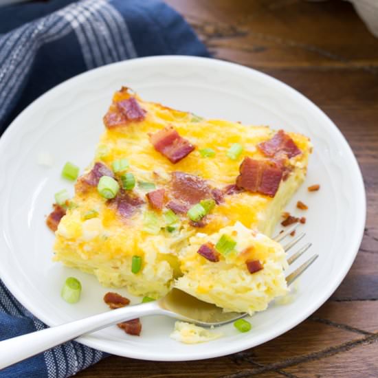 Breakfast Casserole with Hash Brown