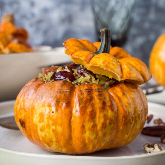 Stuffed Mini Pumpkins