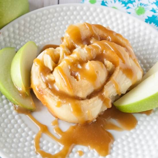 Caramel Apple Sweet Rolls