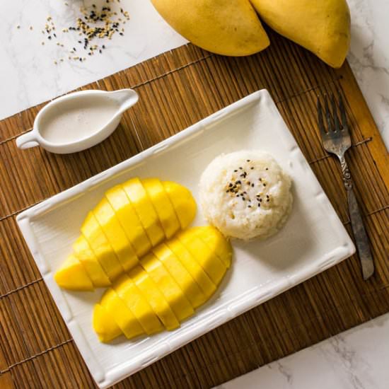 Thai Mango with Sticky Rice