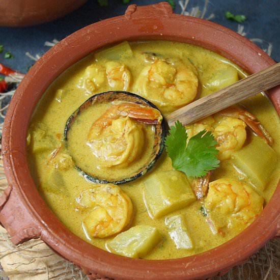 Prawn caldine