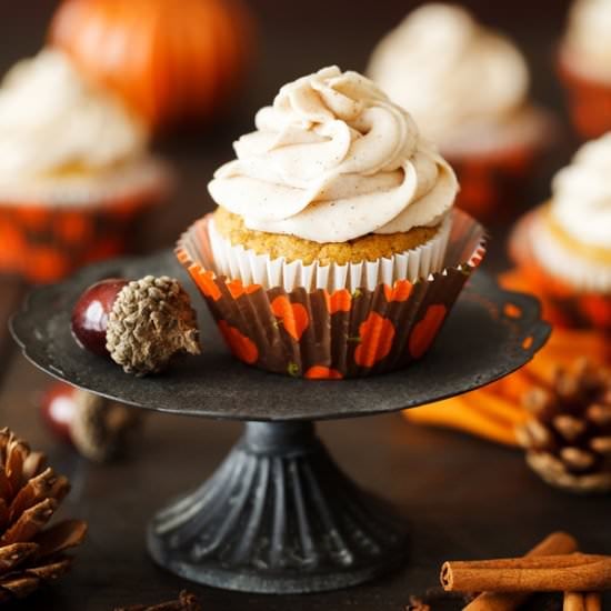 Pumpkin Spice Cupcakes