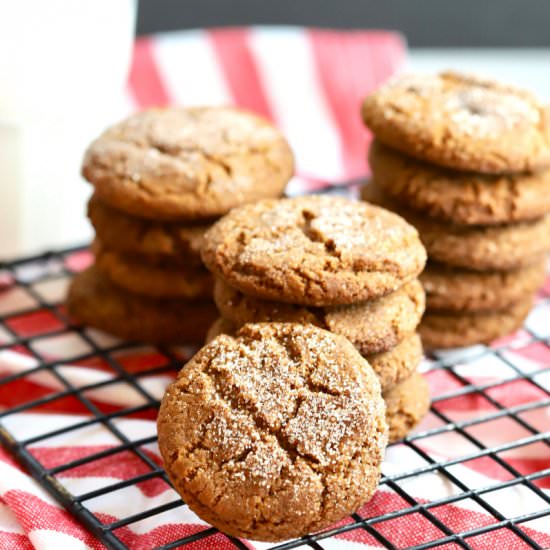 Old Fashioned Gingersnap Cookies
