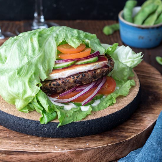 Bunless Veggie Burgers
