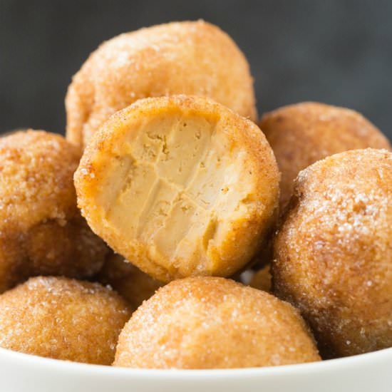 Pumpkin Pie No Bake Bites