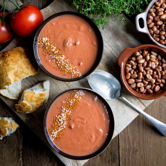 Roasted Garlic and Tomato Soup