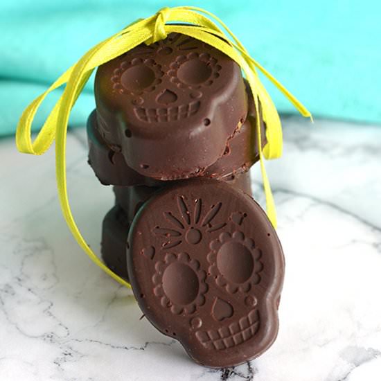Rhubarb & Lemon Truffles