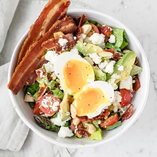 Healthy Bacon, Egg & Asparagus Bowl