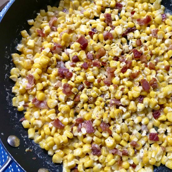 Corn with Pancetta