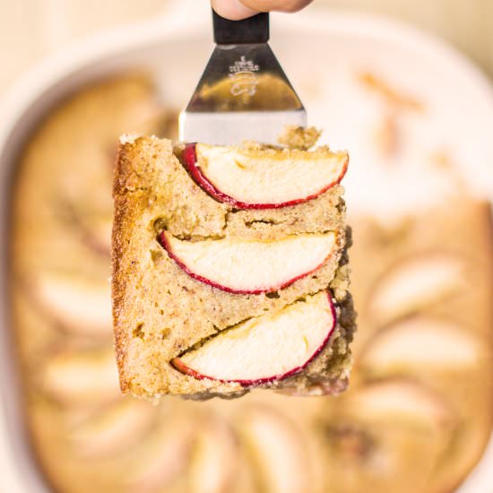 Grain Free Apple Cobbler Cake