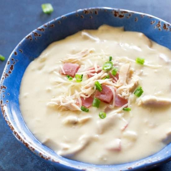 Chicken Cordon Bleu Soup