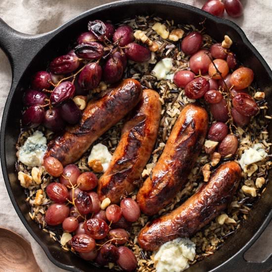 One-Pan Chicken Sausage Bake