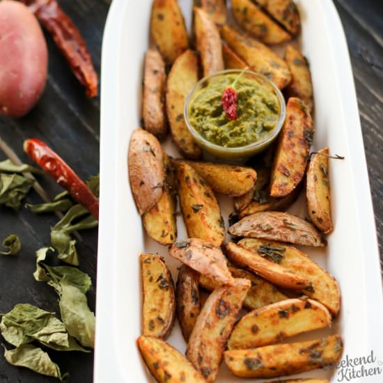 Oven Roasted Potato Wedges