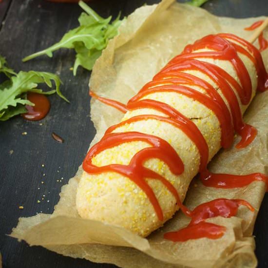 Vegan Corndogs