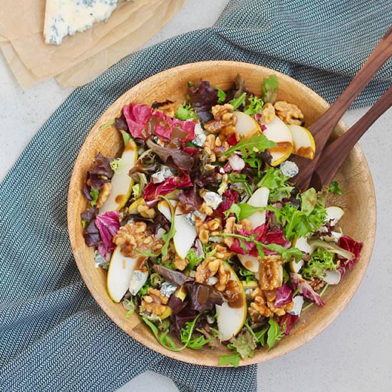 Pear and Gorgonzola Salad
