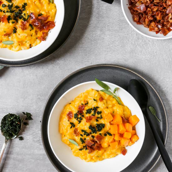 Roasted Butternut Squash Risotto