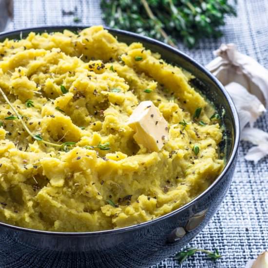 Caribbean creamy mash potato