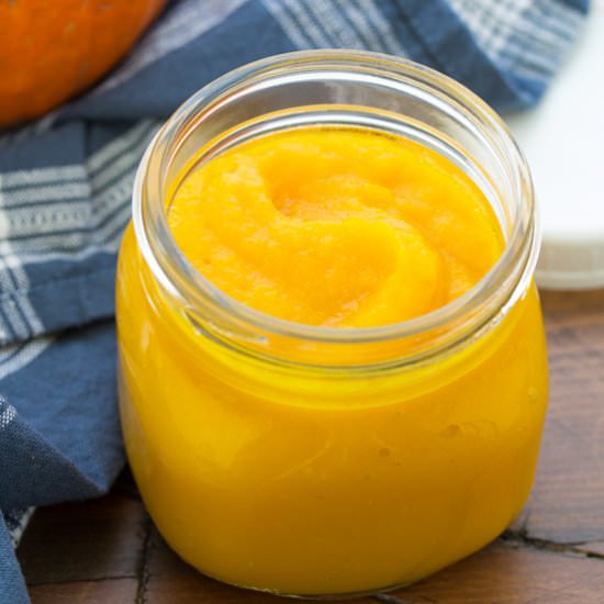 Homemade Pumpkin Puree