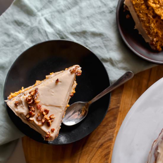 Pumpkin Maple Spice Cake