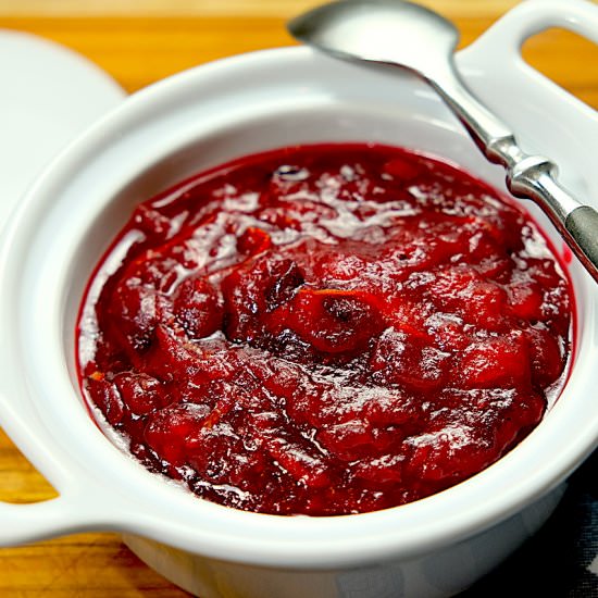 Homemade Cranberry Sauce