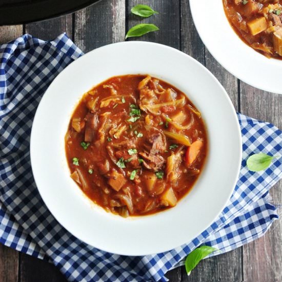 Slow Cooker Borscht