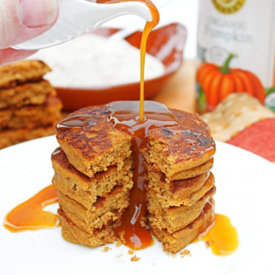 Gluten Free Pumpkin Pancakes