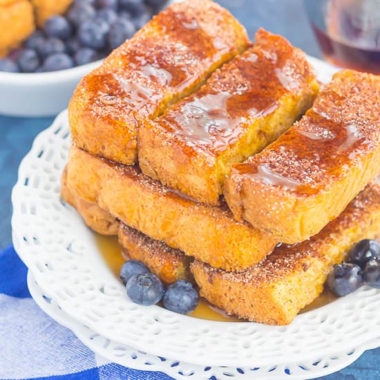 Cinnamon Sugar French Toast Sticks