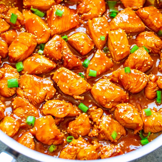 15-Min Spicy Korean Skillet Chicken