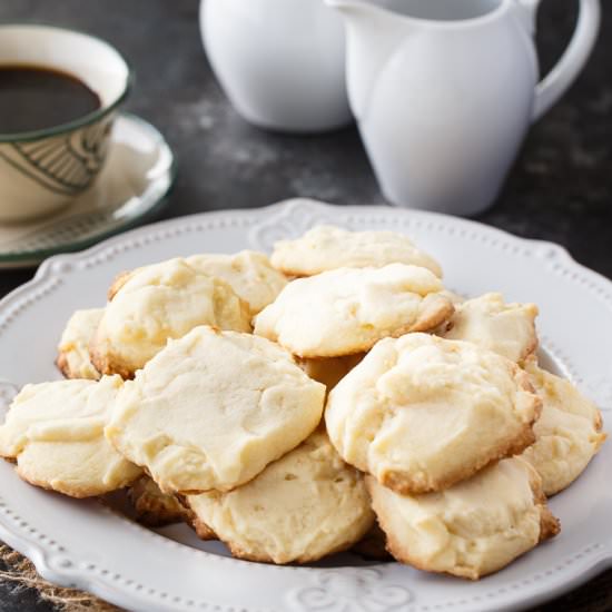 Whipped Shortbread Cookies