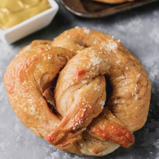 Homemade Soft Pretzels