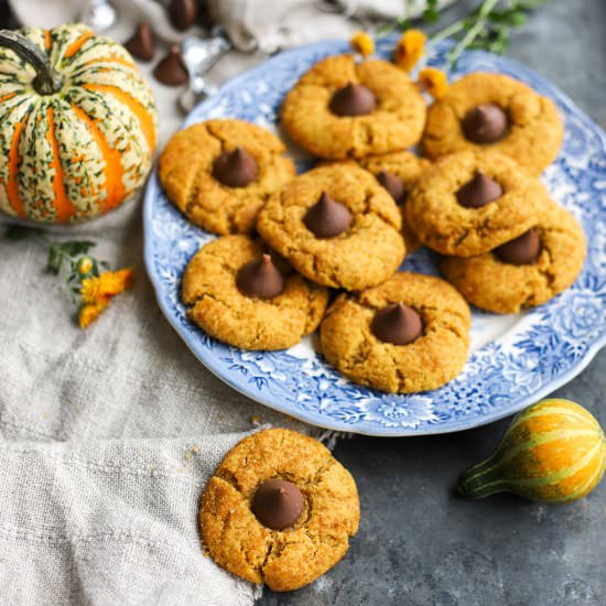 Coconut Oil Peanut Butter Blossoms