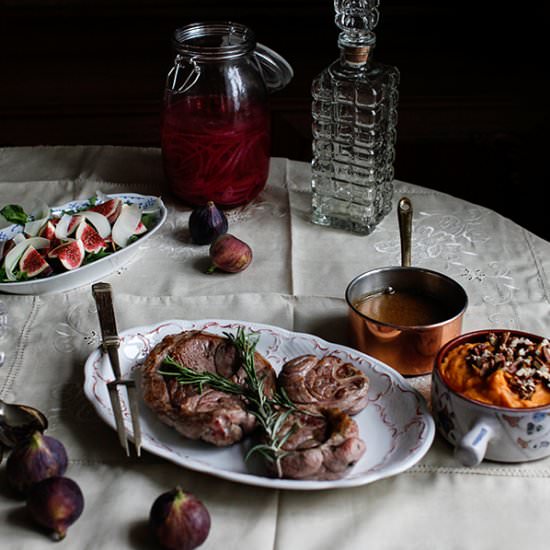 Lamb leg steak