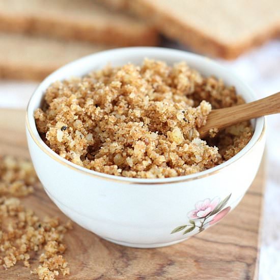 Homemade Parmesan Breadcrumbs