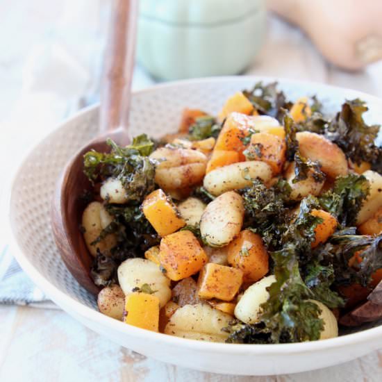 Baked Gnocchi with Butternut Squash