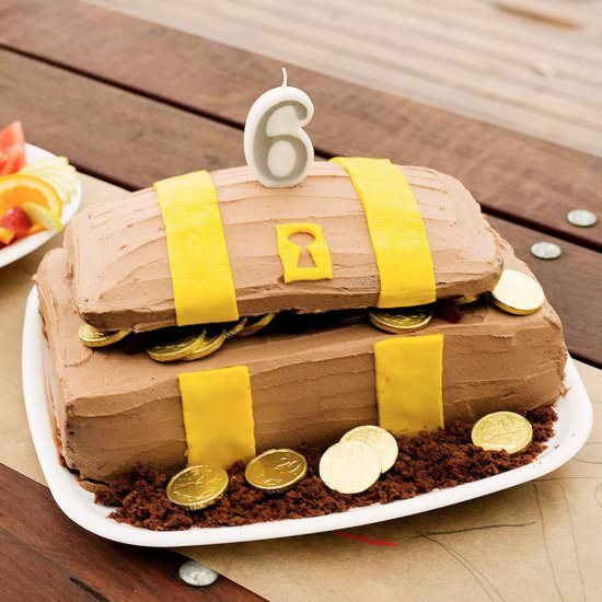 Treasure Chest Birthday Cake