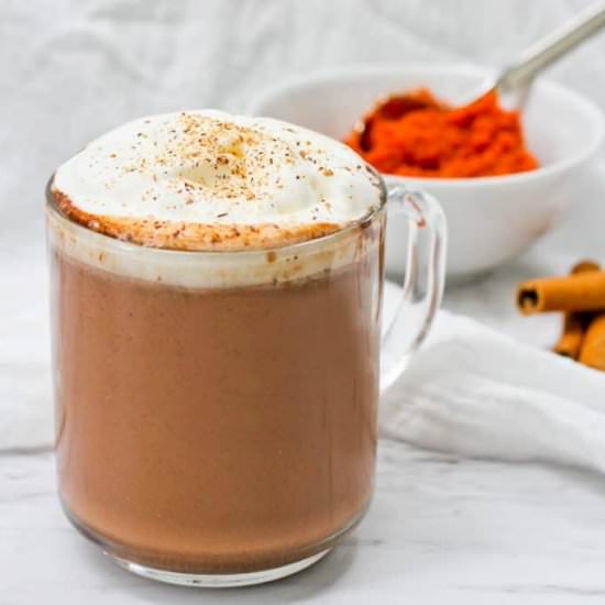 Pumpkin Spice Hot Chocolate