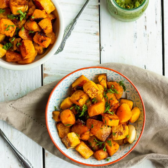 Oven-Roasted Butternut Squash