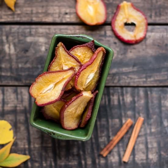 Vanilla Chai Spice Dried Pears