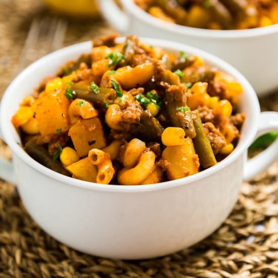 Hamburger Goulash