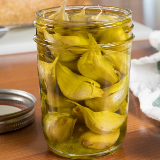 Herby Garlic Confit
