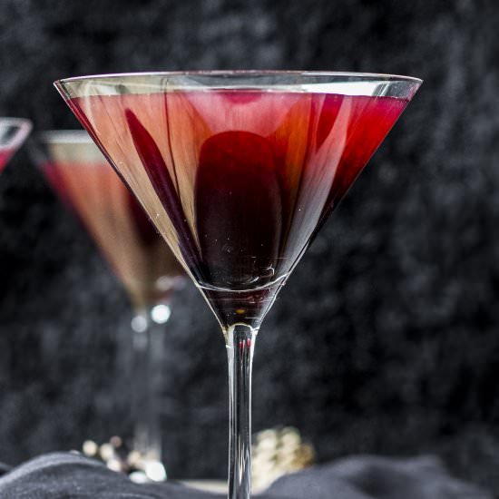 Poison Blackberry Martini